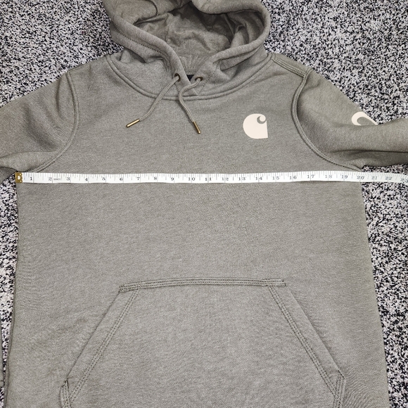 Carhartt Relaxed Fit Army Green Sage, With Logo, Women's Size Xs, Thick Warm - Picture 5 of 10